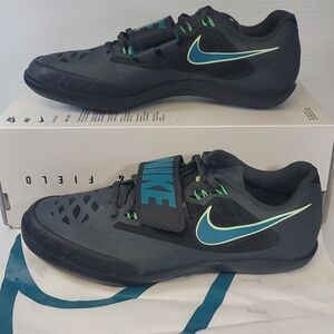 Nike Zoom Rival SD 4 Rotational Black Throwing Shoes 2 HQ3487-001 Men's Size 8.5